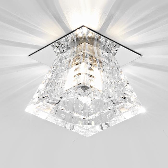 Встраиваемый светильник Ambrella light Desing D4124 CL/CH