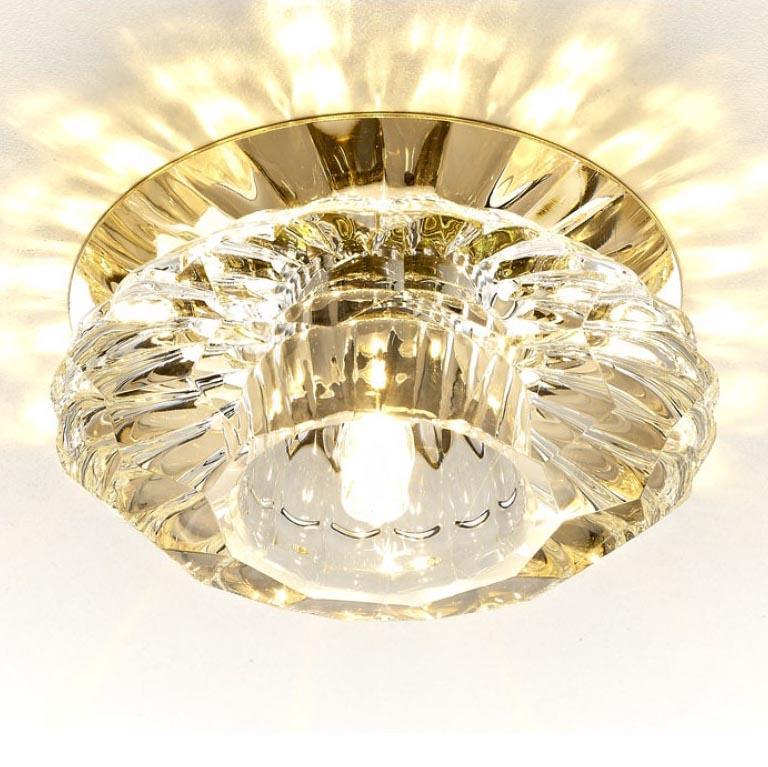 Встраиваемый светильник Ambrella light Desing D8180 CL/G