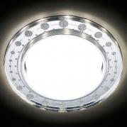 Встраиваемый светильник Ambrella light GX53 LED G244 CH/SL/WH