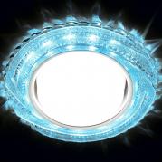 Встраиваемый светодиодный светильник Ambrella light GX53 LED G299 CL/CLD