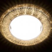 Встраиваемый светодиодный светильник Ambrella light GX53 LED G301 CL/WW