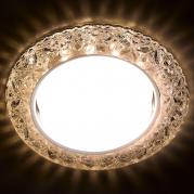 Встраиваемый светодиодный светильник Ambrella light GX53 LED G308 CL/WW