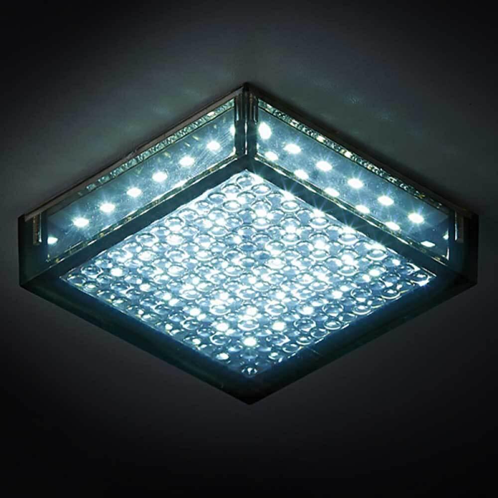 Встраиваемый светодиодный светильник Ambrella light LED S150 BK 5W 4200K LED