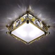 Встраиваемый светодиодный светильник Ambrella light LED S150 S50 G/W 4W 4200K LED