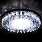Встраиваемый светодиодный светильник Ambrella light Led S220 BK