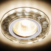 Встраиваемый светодиодный светильник Ambrella light Led S222 W/CH/WA