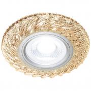 Встраиваемый светодиодный светильник Ambrella light Led S295 CH/W