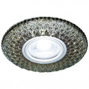 Встраиваемый светодиодный светильник Ambrella light Led S333 BK/CLD