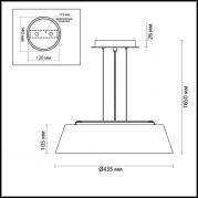 Подвесной светильник Odeon Light Sapia 4158/3