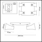 Спот Odeon Light Reanna 3825/4C