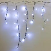 Светодиодная гирлянда Бахрома 3х0.5м 150LED холодный белый без мерцания 05-569