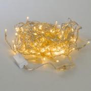 Светодиодная гирлянда Бахрома 3х0.5м 150LED теплый белый с мерцанием 05-571