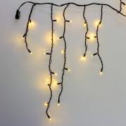 Светодиодная гирлянда Бахрома 5х0.5м 250LED теплый белый без мерцания 05-1936