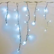 Светодиодная гирлянда Бахрома 5х0.5м 250LED холодный белый с мерцанием 05-1916