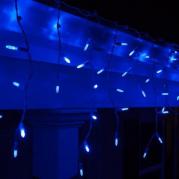 Светодиодная гирлянда Бахрома 5х0.7м 250LED синяя без мерцания 05-1968