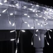 Светодиодная гирлянда Бахрома 5х0.7м 250LED холодный белый без мерцания 05-1939