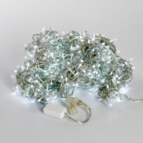 Светодиодная гирлянда Занавес 2x3м 600LED холодный белый без мерцания 05-1745