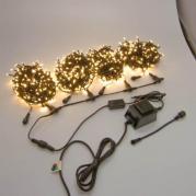 Светодиодная гирлянда Луч 4х25м 100м 1000LED теплый белый без мерцания 05-1757