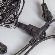 Светодиодная гирлянда Луч 4х25м 100м 1000LED теплый белый без мерцания 05-1757