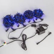 Светодиодная гирлянда Луч 4х25м 100м 1000LED холодный белый без мерцания 05-1759