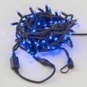 Светодиодная гирлянда Нить 10м 100LED синяя без мерцания 05-1760