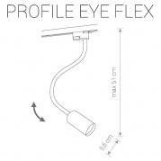Трековый светильник Nowodvorski Profile Eye Flex 9332