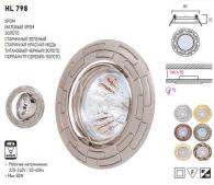 Встраиваемый светильник Horoz Zambak HL798 хром 015-014-0050 (HL798)