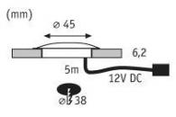 Ландшафтный светодиодный светильник Paulmann Special Line UpDownlight 93701