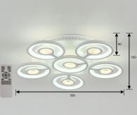 Потолочная светодиодная люстра F-Promo Roundels 2292-6U