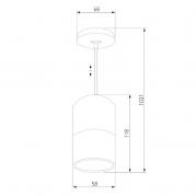 Подвесной светильник Eurosvet Mini Topper 50146/1 черный