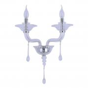 Бра Crystal Lux Monica AP2 Chrome/Transparent