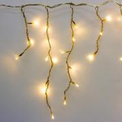 Светодиодная гирлянда Бахрома 3х0.5м 150LED теплый белый без мерцания 05-568