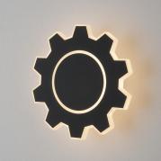 Настенный светодиодный светильник Elektrostandard Gear M LED черный MRL LED 1095 4690389125362