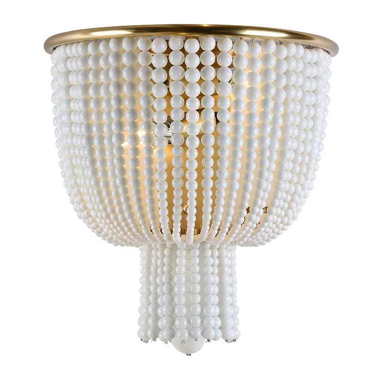 Настенный светильник Newport 3132/A Brass/White