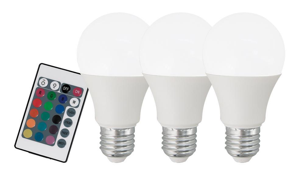Лампа светодиодная диммируемая E27 7,5W 3000K матовая 10681