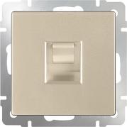 Розетка Ethernet RJ-45 шампань WL11-RJ-45 4690389124532