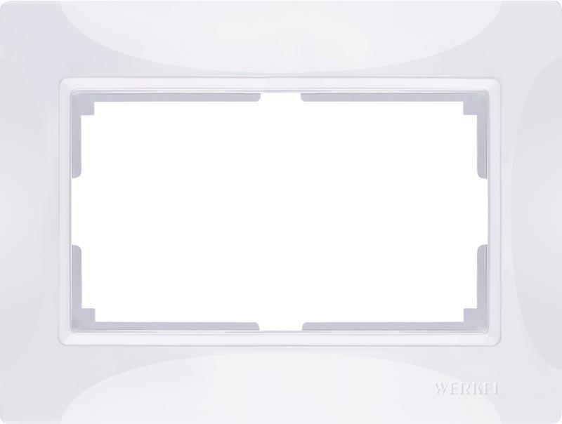 Рамка Snabb для двойной розетки белый basic WL03-Frame-01-DBL-white 4690389117008