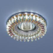 Встраиваемый светильник Elektrostandard 2216 MR16 MLT/CH мульти/хром 4690389126178