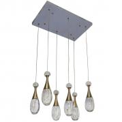 Подвесная светодиодная люстра Kink Light Флакон 08546(3000-6000К)