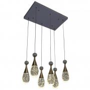 Подвесная светодиодная люстра Kink Light Флакон 08546(3000-6000К)