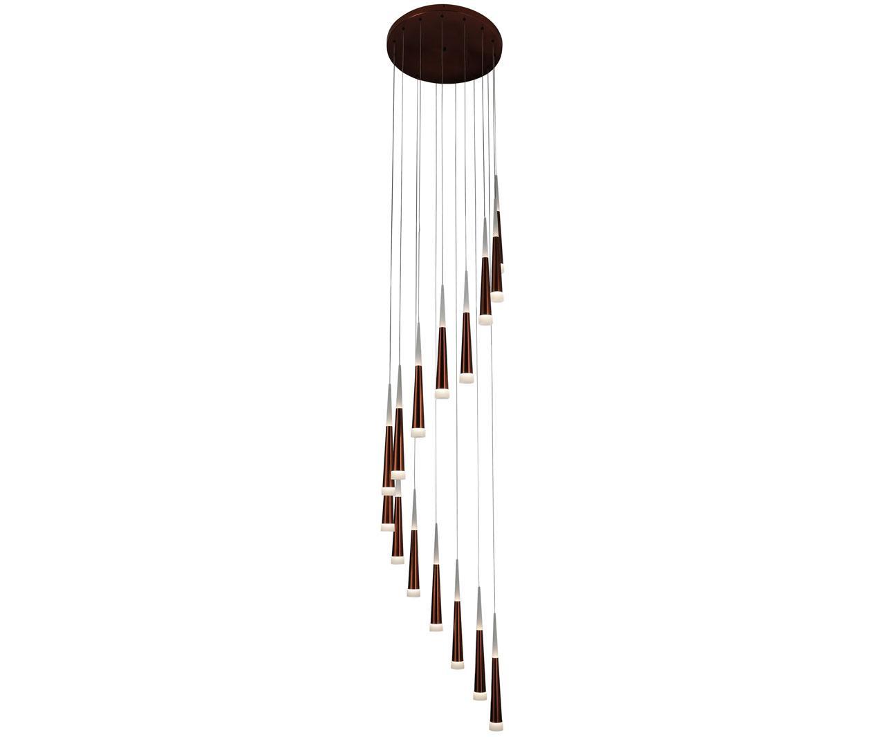 Подвесная светодиодная люстра Kink Light Рэй 6114-15A,04