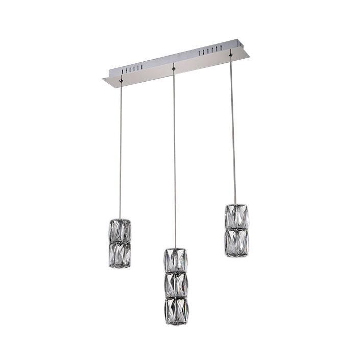 Подвесной светодиодный светильник Kink Light Аква-Кристалл 08620-3A