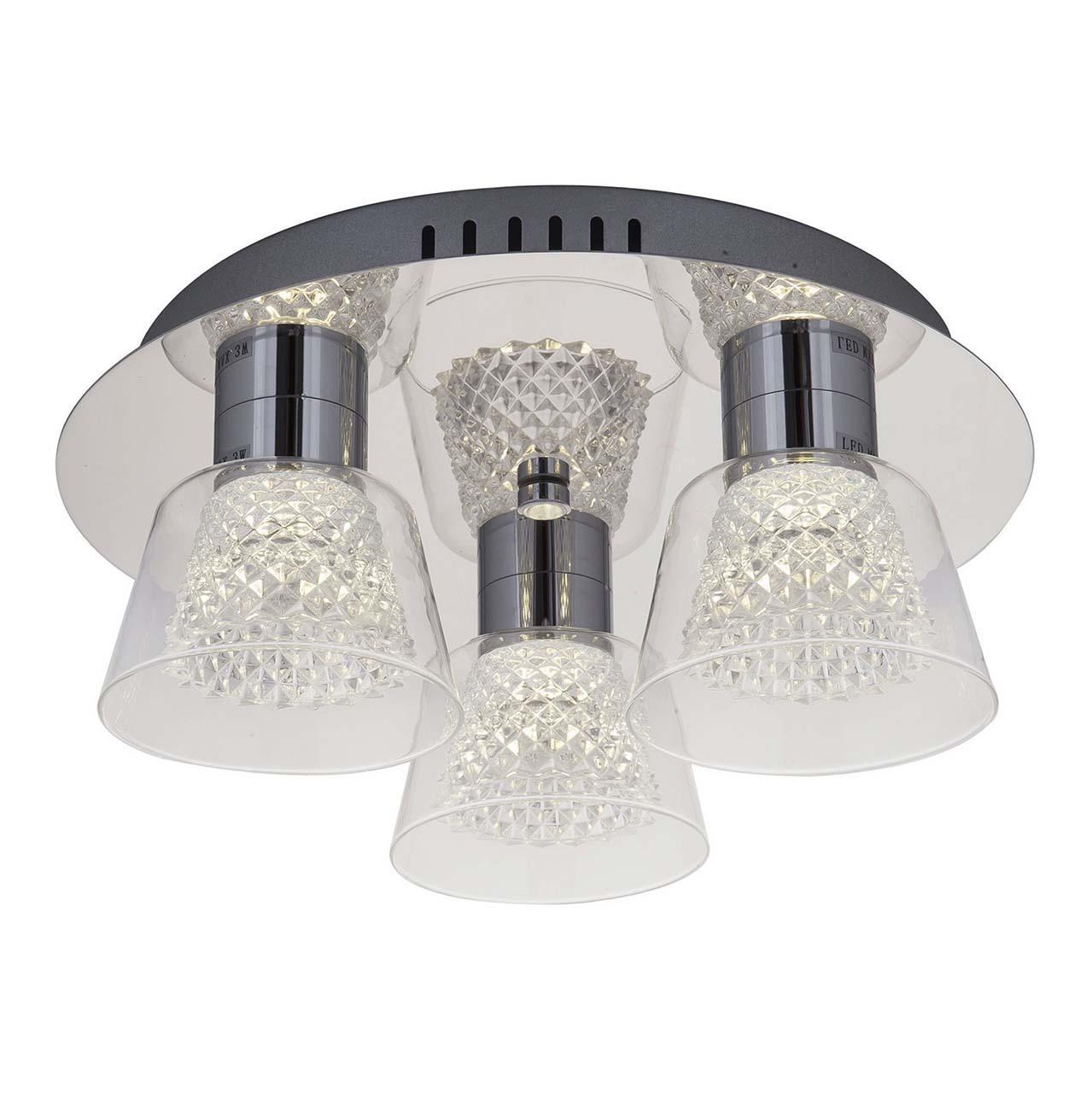 Потолочная светодиодная люстра Kink Light Азан 6112-3