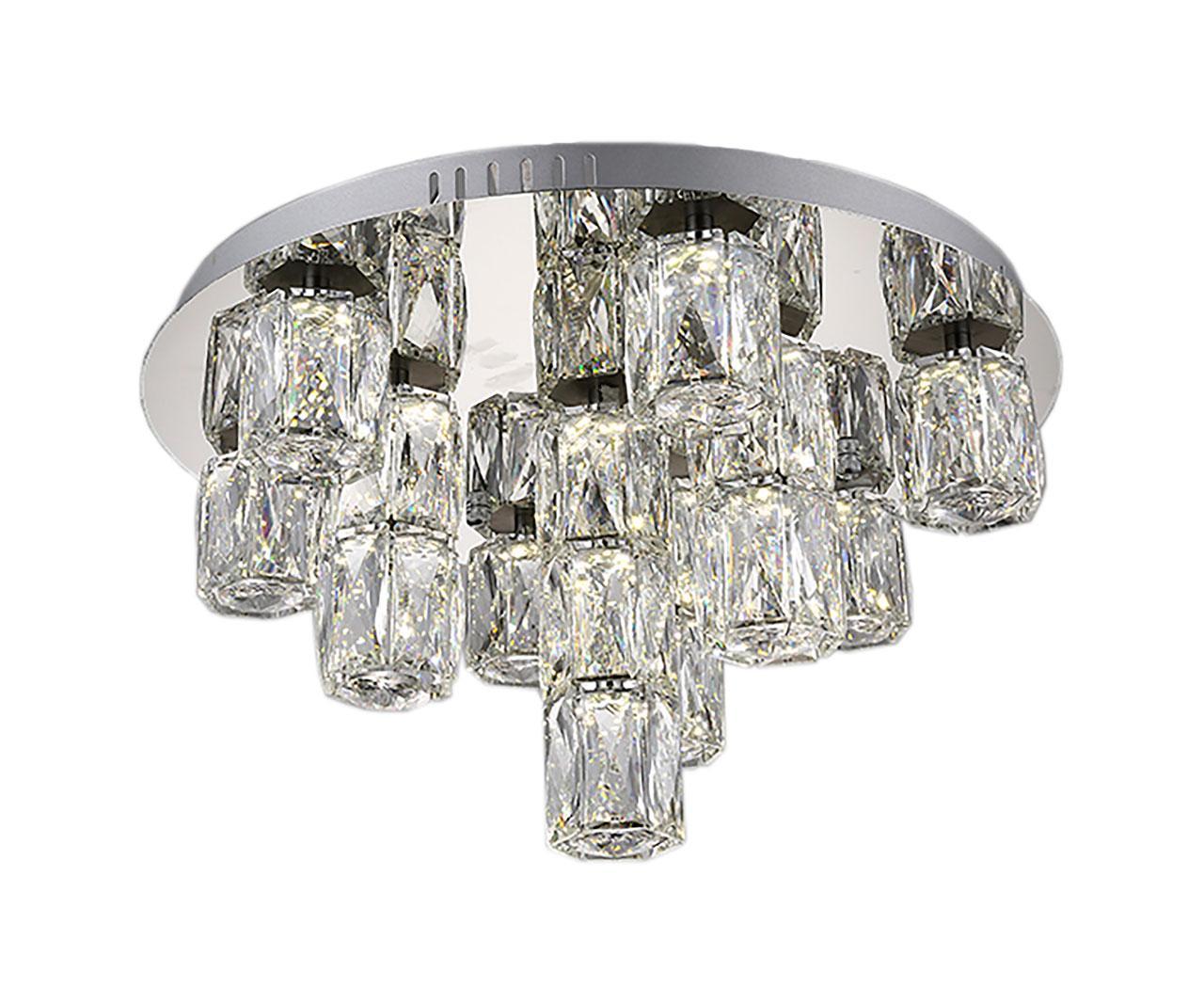 Потолочная светодиодная люстра Kink Light Аква-Кристалл 08620-10