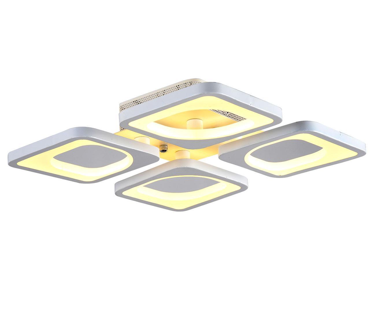 Потолочная светодиодная люстра Kink Light Квадро 08110D