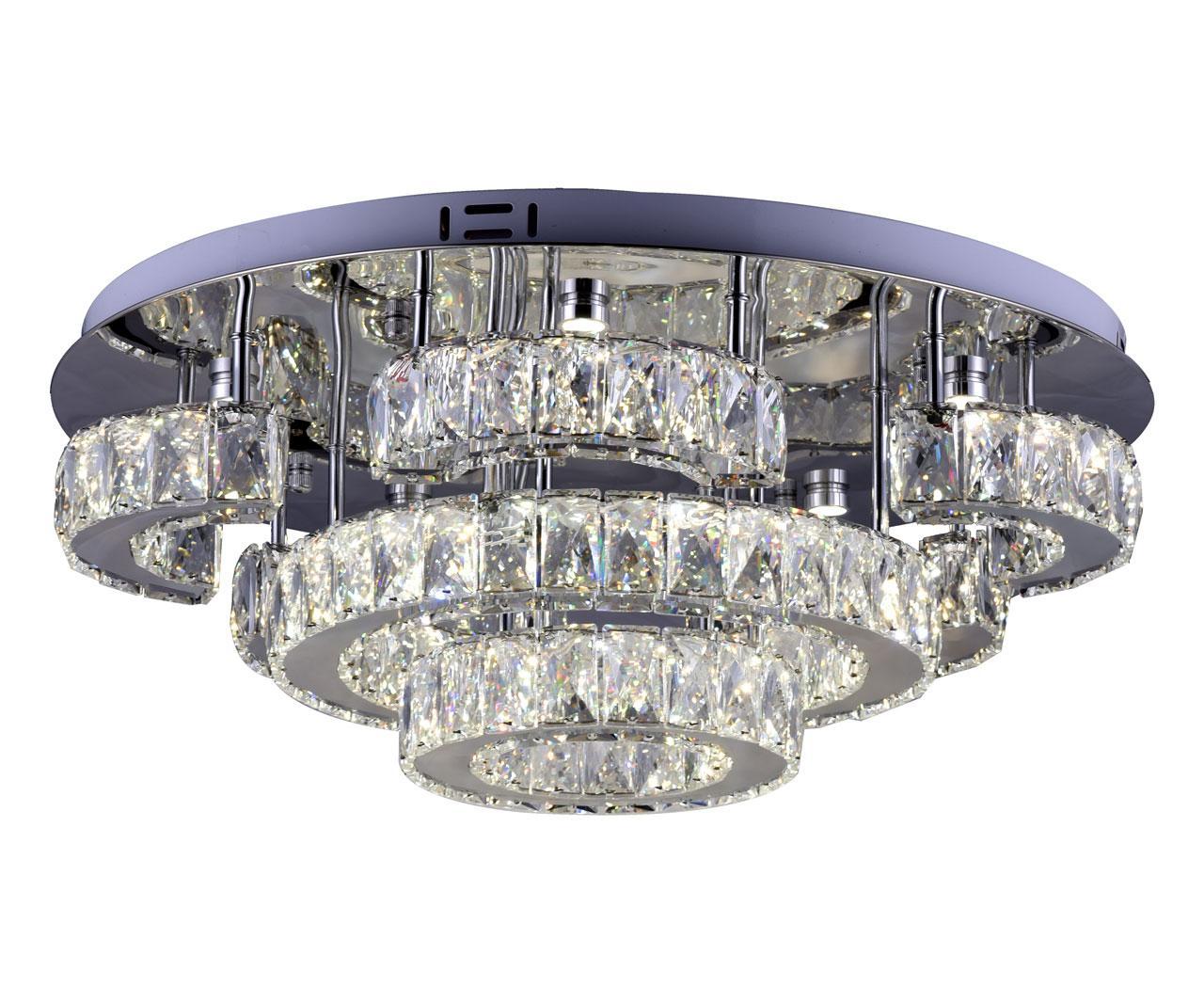 Потолочный светодиодный светильник Kink Light Тор-Кристалл 08611(3000-6000K)