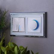 Диммер с подсветкой Werkel WL01-DM600-LED белый 4690389129711