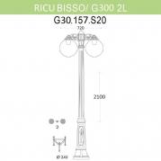 Уличный фонарь Fumagalli Ricu Bisso/G300 2Ldn G30.157.S20.BZE27DN