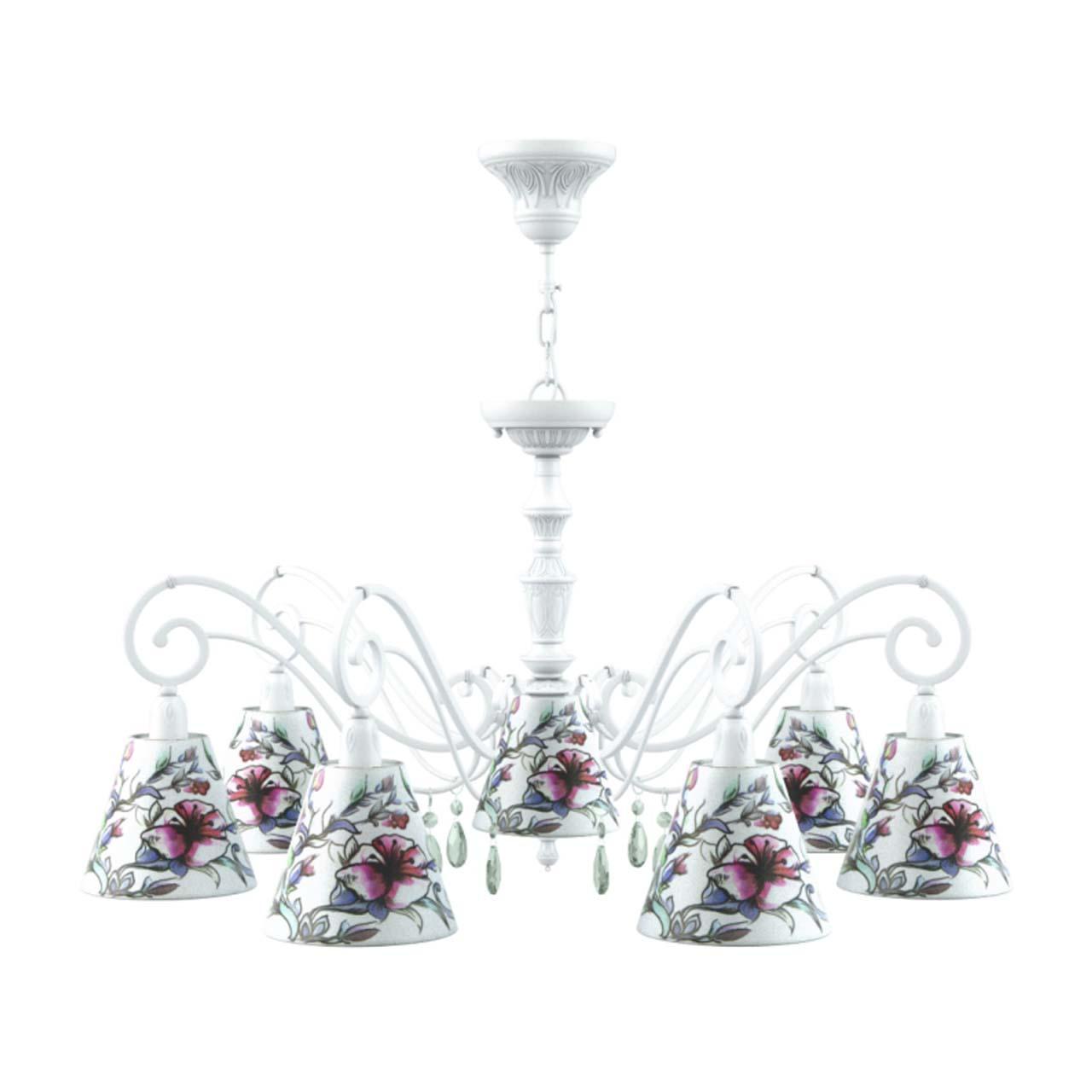 Подвесная люстра Lamp4you Classic E3-07-WM-LMP-O-13-CRL-E3-07-GR-DN