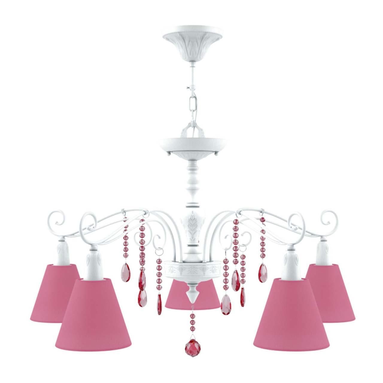 Подвесная люстра Lamp4you Provence E4-05-WM-LMP-O-27-CRL-E4-05-PK-DN